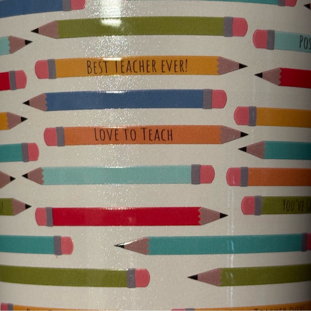 Swig Life Teacher Life 32oz Colorful Pencil Tumbler - Picture 3 of 12